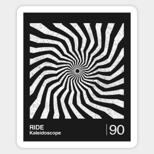 Kaleidoscope / Minimalist Graphic Artwork Design Sticker